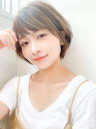 秋の髪型特集 オータムスタイルな髪型 髪色で季節感上乗せの大人女子 hair 髪 色 ショートのヘアスタイル 髪型