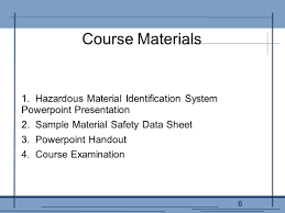 Before you go any further, it would be helpful to download: 1 Hazardous Material Identification System 2 A Training Presentation Of The Brunswick Hills Police Department Ppt Download