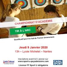 Les pays de la loire sont tout en douceur. Tir A L Arc Sport U Ligue Pays De La Loire