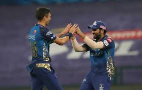 Pattinson takes the final wicket. Mi Vs Rr Ipl 2020 Highlights Suryakumar Bowlers Shine As Mumbai Beats Rajasthan By 57 Runs Sportstar