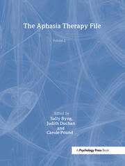 The Aphasia Therapy File: Volume 2