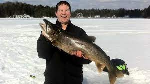Lake rousseau has some of largest freshwater bass in fl. Ice Fishing Lake Joseph Youtube