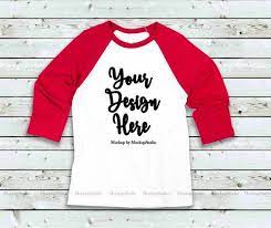 Download Free Red White Raglan Mockup Baseball Shirt Mock Up Raglan Psd Free Psd Mockups Smart Object Mockup Free Psd Free Packaging Mockup Free Psd Mockups Templates