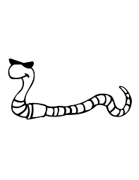 Keep your kids busy doing something fun and creative by printing out free coloring pages. Worm Colouring Pages Page 3 Coloring Library