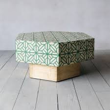 Only 1 available and it's in 1 person's cart. Bone Inlay Modern Design Coffee Table In Green Color With Free Shipping Vinayak Handicraft
