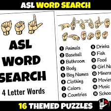 Asl sign language alphabet chart. Free Asl Word Search Improve Your Fingerspelling Skills Able Lingo