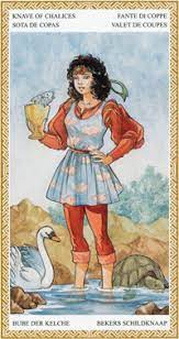 The page of cups is a messenger of news. Page Of Cups Tarot Elements