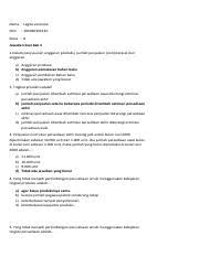 Check spelling or type a new query. Jawaban Soal Bab 3 Penganggaran Legita V Converted Pdf Nama Legita Veronika Nim 193030303130 Kelas B Jawaban Soal Bab 3 1 Dalam Penyusunan Anggaran Course Hero