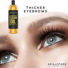 If you're thinking of using castor oil as a remedy for hair loss, remember that hair loss may be the sign of an underlying health problem. Aria Starr Castor Oil Cold Pressed 16 Fl Oz Best 100 Pure Hair Oil For Hair Growth Face Skin Moisturizer Scalp Thicker Eyebrows And Eyelashes By Ariastarrbeauty Amazon De Beauty