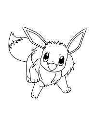 Pokemon Ausmalbilder Evoli Entwicklungen