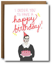 The more personalized birthday cards you order, the lower our prices get. Ruth Bader Ginsburg Happy Birthday In 2021 Birthday Greeting Cards Birthday Cards Cards