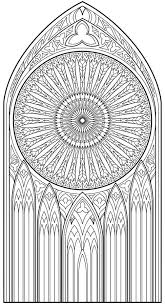 Stained Glass Rose Stock Illustrations ...