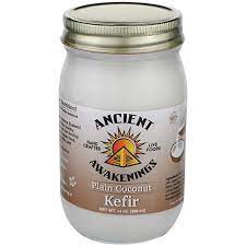 Ancient Awakenings Plain Coconut Kefir 14 Oz Amazon Com Kefir Coconut Kefir Probiotic