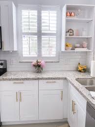 The whole room has a sexy, smokey vibe, interior designer michelle chicken wire cabinets. Diy Kitchen Remodel Before After The Fancy Things