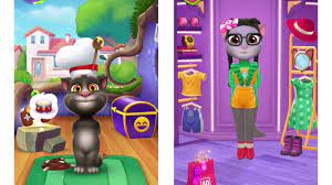 My Talking Tom 2 vs Angela 2 