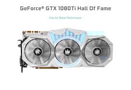 Nvidia geforce gtx 1080 ti bus standard : Galax Geforce Gtx 1080 Ti Hof Hall Of Fame Hof Graphics Card
