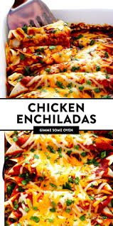 Best Chicken Enchiladas Ever Gimme Some Oven Recipe Easy Chicken Enchilada Recipe Mexican Dinner Recipes Chicken Enchiladas Easy