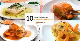 Receta de calamares rellenos en salsa. 10 Salsas Faciles Para Acompanar Los Platos De Pescado Cocinatis