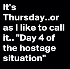 Think happy thoughts because you have made it through almost the whole week and tomorrow is friday. Thursday Long Weeks Funny Quotes Work Quotes Sarcastic Quotes