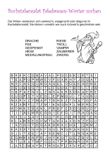 Langjährige erfahrungen beim buch drucken und binden nutzen. Suchsel Worter Suchen Buchstabensalat Pdf Vorlagen