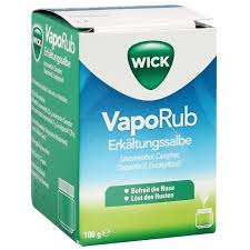 Wick Vaporub Erkaltungssalbe 100g Gunstig Kaufen Im Preisvergleich Apomio De