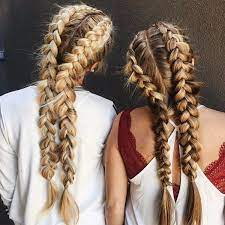 French braids are easy but it's getting boring. 42 Cute And Easy Hairstyles For School You Can Do Yourself