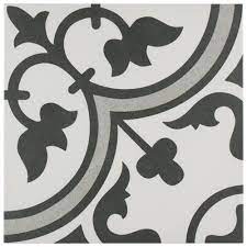 Maybe you would like to learn more about one of these? Merola Tile Arte Grey 9 3 4 Inch X 9 3 4 Inch Porcelain Floor And Wall Tile 11 11 Sq Ft The Home Depot Canada