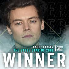 Congratulations Harry Styles for winning The E! People's Choice Award for  #TheStyleStar of 2018! #PCAs