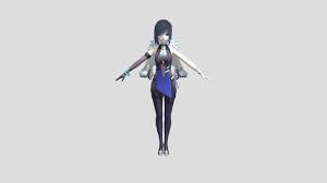 Yelan - Download Free 3D model by MakimaMyWife (@kobytevnikita) [25d9c4e]