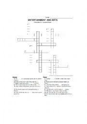 If you are a novice at crossword puzzles, these tips can get you started right. Crossword Puzzle Entertainment And Arts Esl Worksheet By Adrikrug
