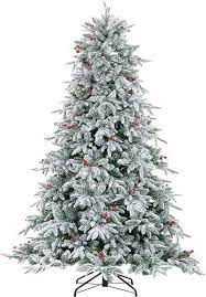 How tall does a flocked christmas tree get? 20 Best Flocked Christmas Trees By Size Width Lighting And Price