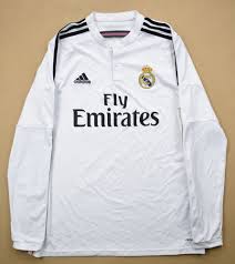 Find great deals on ebay for real madrid sleeve jersey. 2014 15 Real Madrid Longsleeve Shirt L Football Soccer European Clubs Spanish Clubs Real Madrid Classic Shirts Com