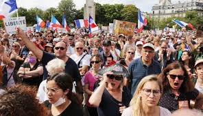The french covid pass, pass sanitaire, launched on june 9th as the country reopened its borders for the summer. News Les Anti Pass Sanitaire Paris 24 07 2021