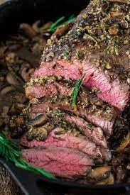 Rosemary And Garlic Roast Beef Recipe Roast Beef Recipes Meat Recipes Romantic Dinner Recipes