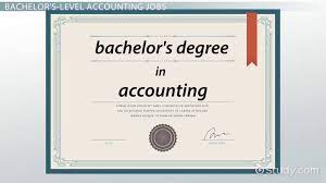 A bachelors degree is what most students pursue when enrolling in a us university or college. What Can I Do With A Bachelor S Degree In Accounting