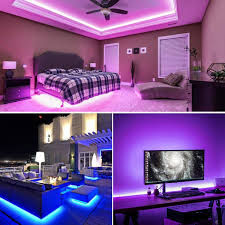 Elfeland Led Strip Lights 32 8ft 10m 300 Leds Smd5050 Rgb Strip Lights Ip65 Waterproof Rope Lights Color Led Strip Lighting Strip Lighting Rgb Led Strip Lights