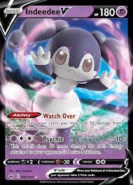 Indeedee V 091 202 Ultra Rare Cool Pokemon Cards Pokemon Cards Pokemon Trading Card Game