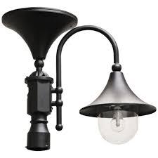 Everest 19 1 2 H Black Outdoor Solar Led Pier Mount Lamp 13x58 Lamps Plus Solar Lamp Post Solar Post Lights Solar Lamp