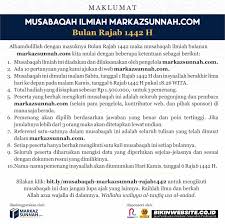 See more of selamat tahun baru islam 1442 h on facebook. Maklumat Musabaqah Ilmiah Bulan Rajab 1442 H Markazsunnah Com