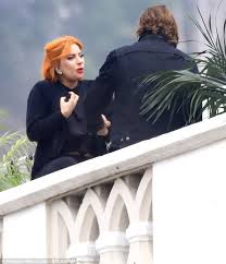 Enter lady gaga—the superstar who was born stefani germanotta, though the movie doesn't credit her as such—as ally, a restaurant worker who also sings and writes songs. Lady Gaga Dyes Her Hair Orange For A Star Is Born Daily Mail Online