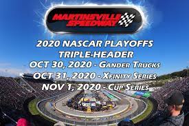 Eric goodale holds off tyler rypkema down the stretch to win the nascar whelen modified tour race at martinsville speedway. Nascar Xfinity Series To Return To Martinsville In 2020 Martinsville Speedway