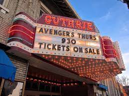 The Classic Marquee Of Grove City S Guthrie Theatre Guthrie Theater Grove City Small Towns