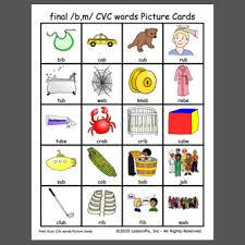 Check spelling or type a new query. Final B M Cvc Words Picture Cards