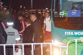 Llega España a Guadalajara para enfrentar a Uruguay