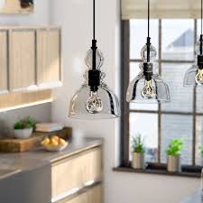 Yarger 1 Light Single Dome Pendant In 2020 Kitchen Pendant Lighting Kitchen Pendants Ceiling Fan With Remote