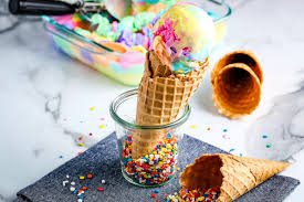 Rainbow Ice Cream Julie S Eats Treats