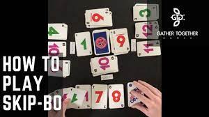 The player left of the dealer plays first. How To Play Skip Bo Youtube