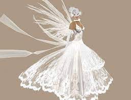 Anime Wedding Dress Anime Wedding Dress Anime Wedding Labyrinth Costume