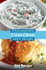 5 Philadelphia Cream Cheese Recipes Philadelphia Cream Cheese Recipes Appetizer Recipes Cream Cheese Recipes