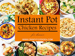 We adapted our simple and delicious pressure cooker chicken spaghetti recipe to be a perfect fit for your instant pot. 17 Easy Instant Pot Chicken Recipes For Dinner From Crispyfoodidea